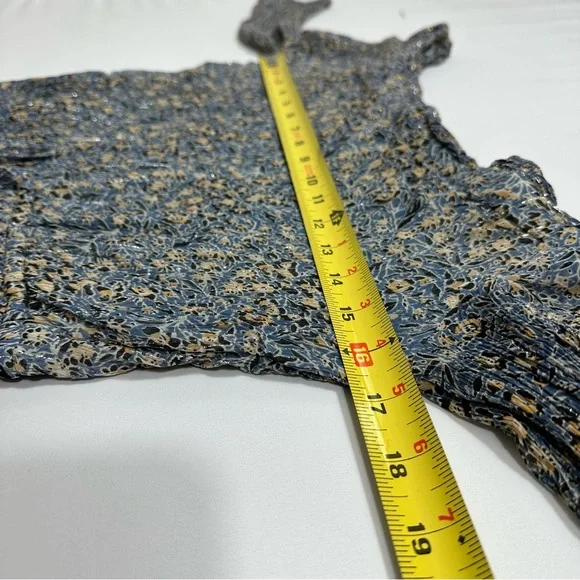 Anthropologie Rayon Kira Off-The-Shoulder Lined Tiered Peasant  Dress Size US 6 - Picture 11 of 15